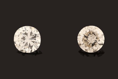 Image 26975460 - Lot 2 lose Brillanten, zus. ca. 0.45 ct, 1x l.get.Weiß/p1, 1x get.Weiß/p1 ...
