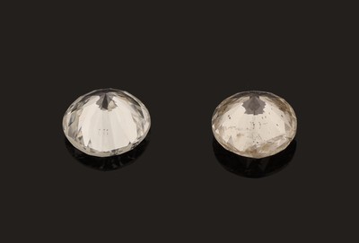 26975460a - Lot 2 lose Brillanten, zus. ca. 0.45 ct, 1x l.get.Weiß/p1, 1x get.Weiß/p1 ...