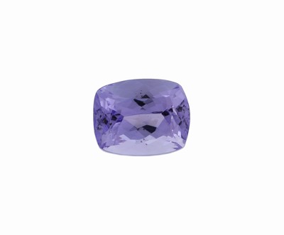 Image 26975487 - Loser Tansanit, ca. 3.01 ct, 7.5 x 5.8 x 4.2 mm Kissenschliff Schätzpreis: 800, - EUR