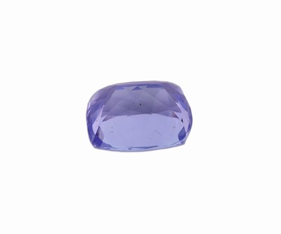 26975487a - Loser Tansanit, ca. 3.01 ct, 7.5 x 5.8 x 4.2 mm Kissenschliff Schätzpreis: 800, - EUR