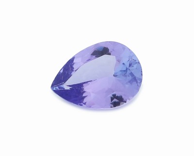 Image 26975489 - Loser Tansanit, ca. 1.16 ct, facett. Tropfen Schätzpreis: 280, - EUR