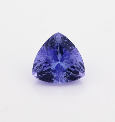 Image 26975490 - Loser Tansanit, ca. 1.97 ct, facett. Triangel Schätzpreis: 580, - EUR