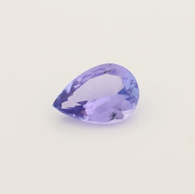26975493a - Loser Tansanit, ca. 1.84 ct, facett. Tropfen Schätzpreis: 580, - EUR