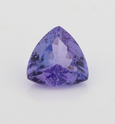 Image 26975496 - Loser Tansanit, ca. 1.87 ct, facett. Triangel Schätzpreis: 560, - EUR