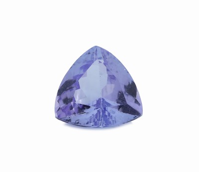 Image 26975497 - Loser Tansanit, ca. 1.40 ct, facett. Triangel Schätzpreis: 380, - EUR