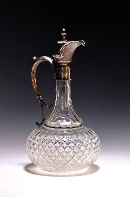Image 26975525 - Karaffe mit Silbermontur, Wilhelm Binder, Schwäbisch Gmünd, deutsch, um ...