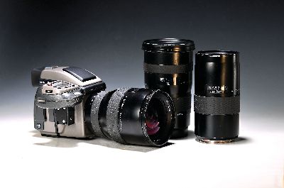 Image 26975545 - Konvolut Hasselblad:, Mittelformatkamera H3D mit 31MB Sensor Rückteil ca. 2006; ...