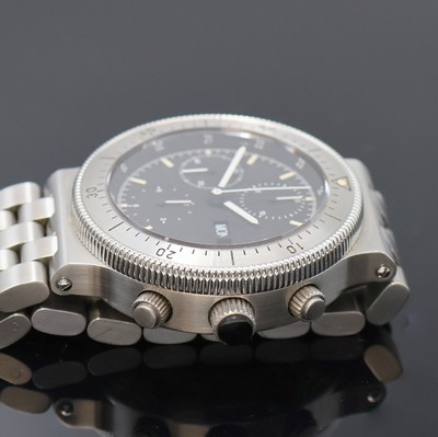 26975554c - TEMPTION Herrenchronograph in Stahl, Schweiz um 2010, Automatik, beids. vergl. Geh., ...