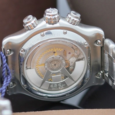 26975607f - EBEL 1911 BTR GMT Armbandchronograph Chronometer Referenz 9240L70, Schweiz verk. lt. ...