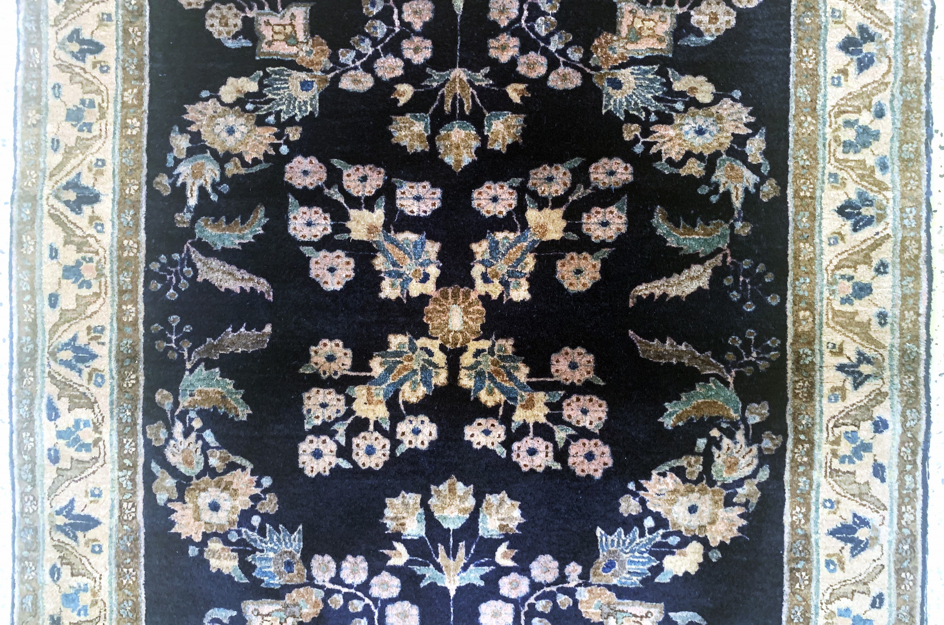 Detail b: Us Re-Import Sarogh antik, Persien, um 1900, Korkwolle auf Baumwolle, ca. 146 x 100 cm, gereinigt, EHZ: 1-2