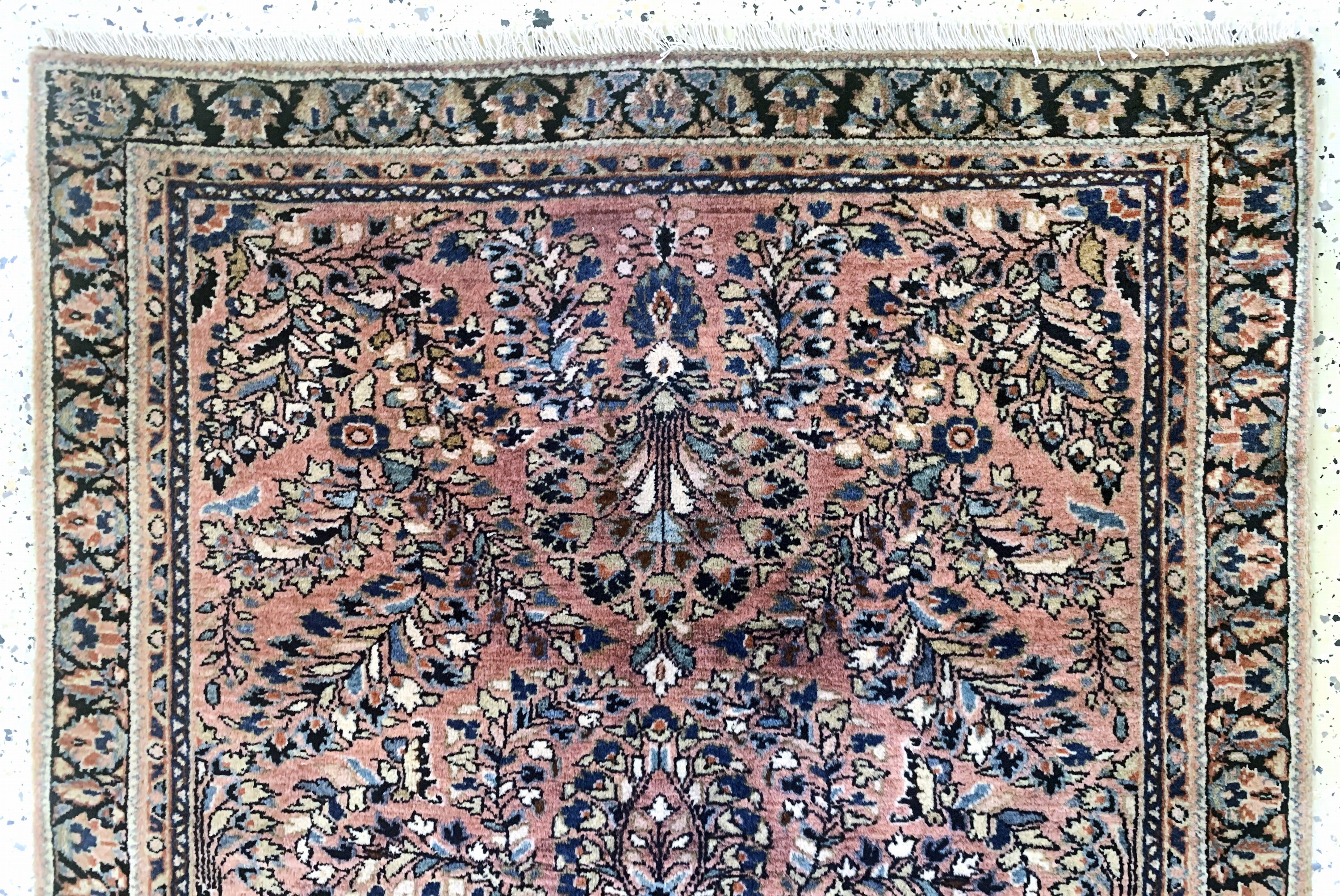 Detail a: Us Re-Import Sarogh antik, Persien, um 1900, Korkwolle auf Baumwolle, ca. 144 x 95 cm, gereinigt, EHZ: 1-2