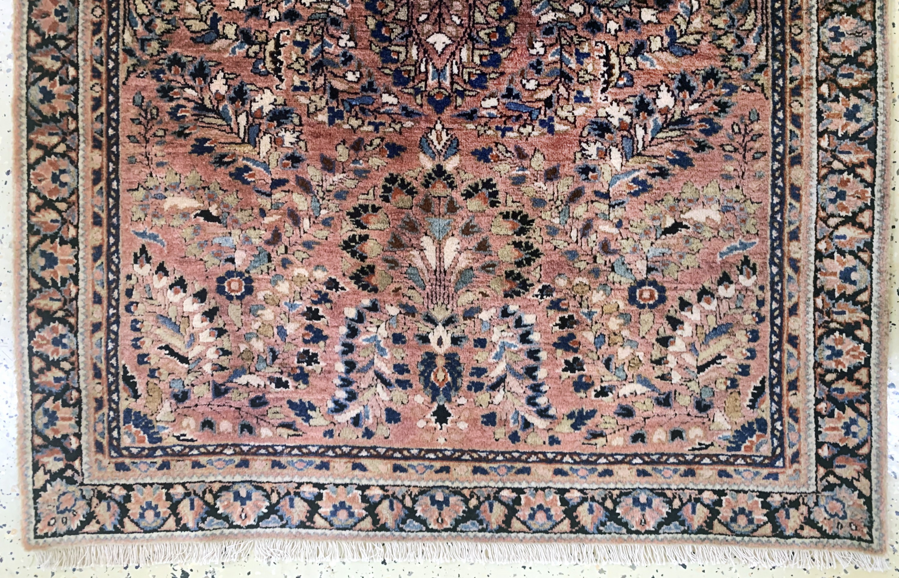 Detail c: Us Re-Import Sarogh antik, Persien, um 1900, Korkwolle auf Baumwolle, ca. 144 x 95 cm, gereinigt, EHZ: 1-2