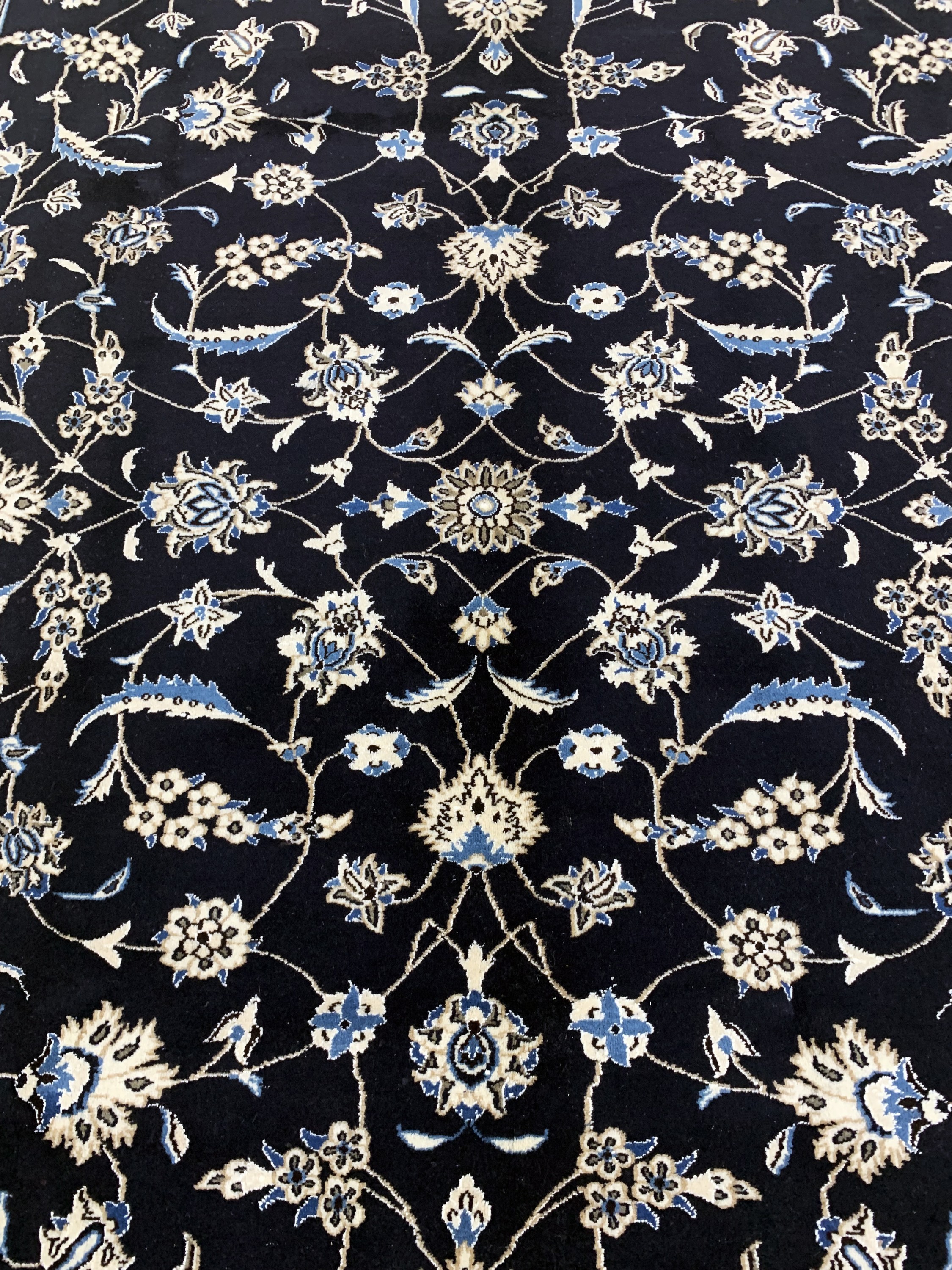Detail g: Nain, Persien, Ende 20.Jhd, Wolle auf Baumwolle, ca. 290 x 250 cm, EHZ: 1-2