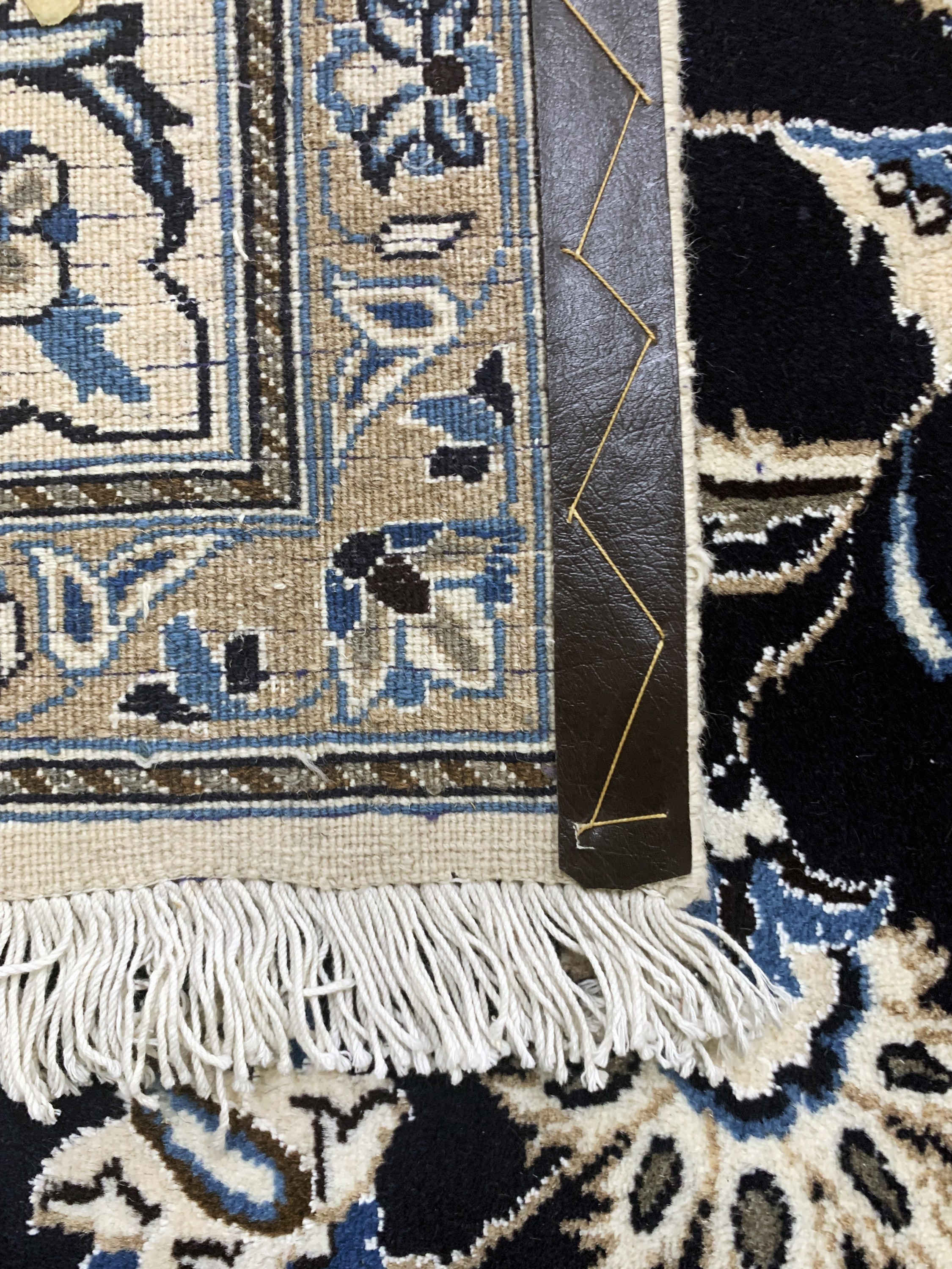 Detail h: Nain, Persien, Ende 20.Jhd, Wolle auf Baumwolle, ca. 290 x 250 cm, EHZ: 1-2