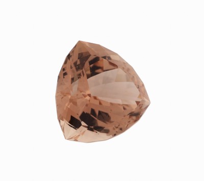 26975852a - Loser Imperial Topas, ca. 32.0 ct, Trillion Schliff, ca. 20.0 x 20.0 x 12.71 mm ...