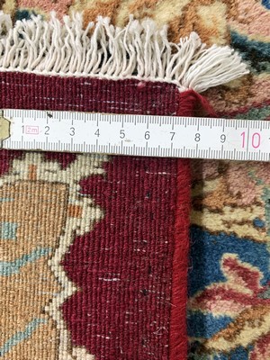 26975854j - Kerman Kork fein Persien, signiert´Ardjmandan´, Anfang 20.Jhd, Korkwolleauf Baumwolle, ...