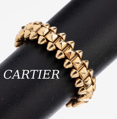 Image 26975857 - 18 kt Gold CARTIER Ring, "CLASH DE CARTIER", RoseG 750/000, kleines Modell, ...