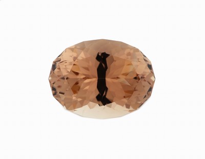 Image 26975858 - Loser Imperial Topas, ca. 41.0 ct, oval- facett., ca. 24.00 x 18.00 x 13.40 mm ...