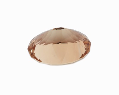 26975858b - Loser Imperial Topas, ca. 41.0 ct, oval- facett., ca. 24.00 x 18.00 x 13.40 mm ...