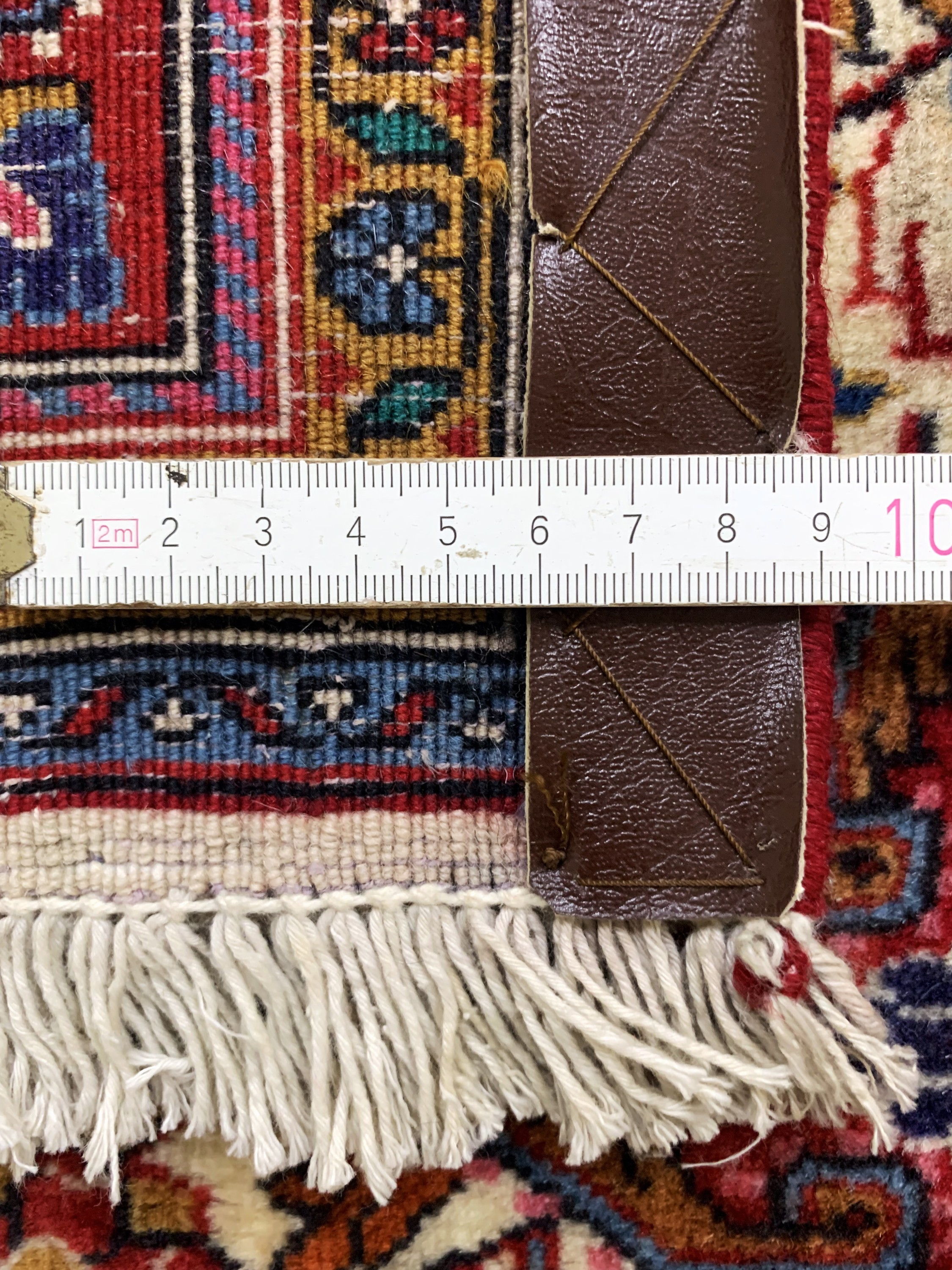 Detail f: Ghiasabad Kork fein, Persien, Mitte 20.Jhd,Korkwolle auf Baumwolle, ca. 214 x 136 cm, EHZ: 1-2