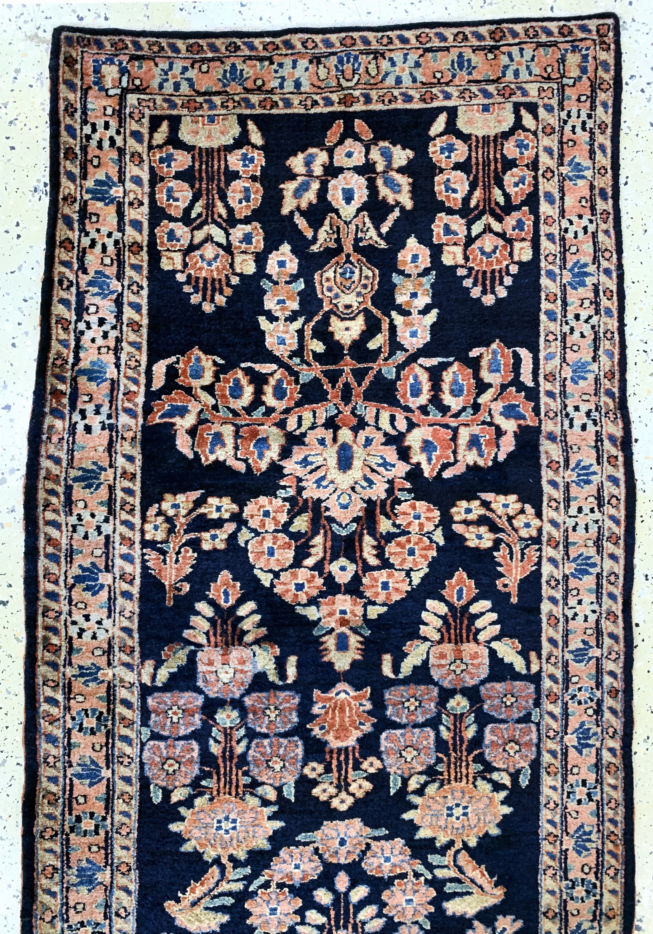 Detail a: Us Re-Import Sarogh antik, Persien, um 1900, Wolle auf Baumwolle, ca. 295 x 80 cm, gereinigt, EHZ: 2