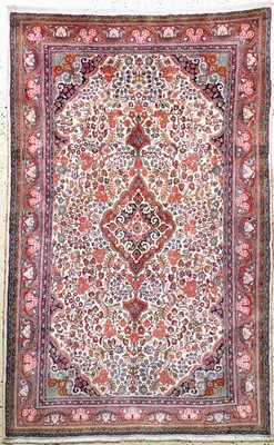 Image Ghiasabad Kork fein, Persien, Mitte 20.Jhd,Korkwolle auf Baumwolle, ca. 214 x 136 cm, ...