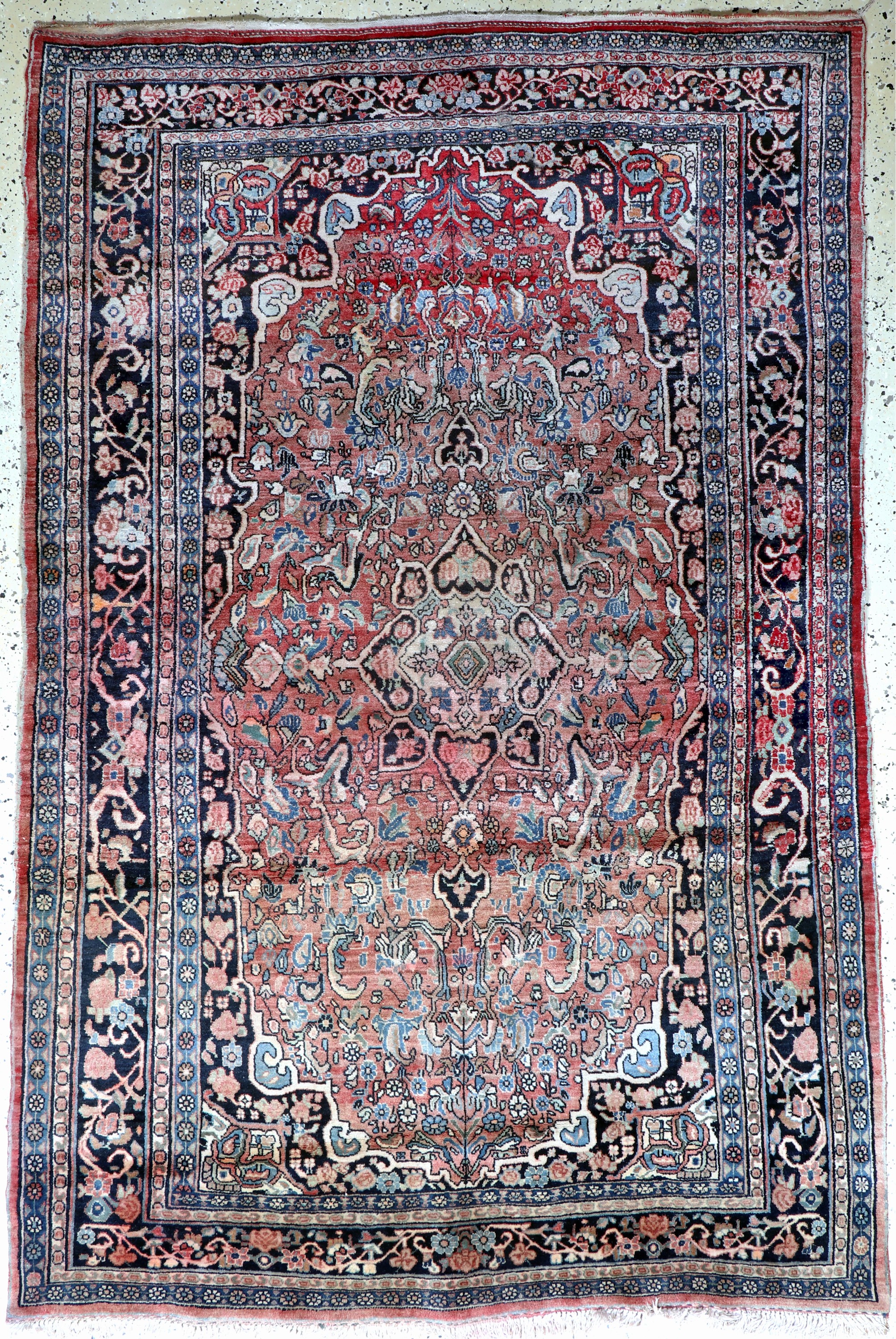 Bidjar alt, Persien, Mitte 20.Jhd, Wolle auf Baumwolle, ca. 248 x 163 cm, EHZ: 2