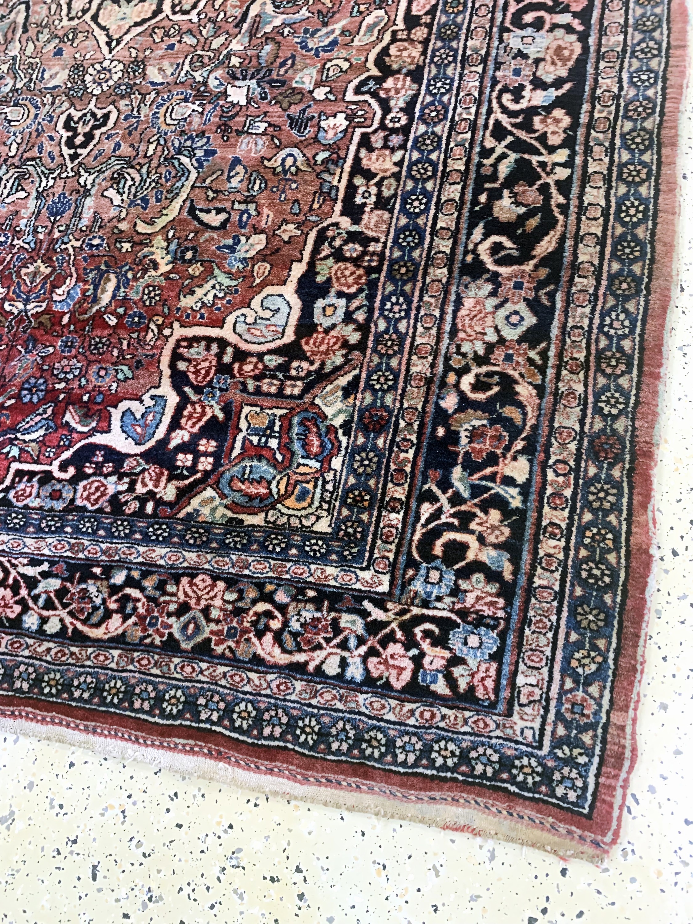 Detail a: Bidjar alt, Persien, Mitte 20.Jhd, Wolle auf Baumwolle, ca. 248 x 163 cm, EHZ: 2