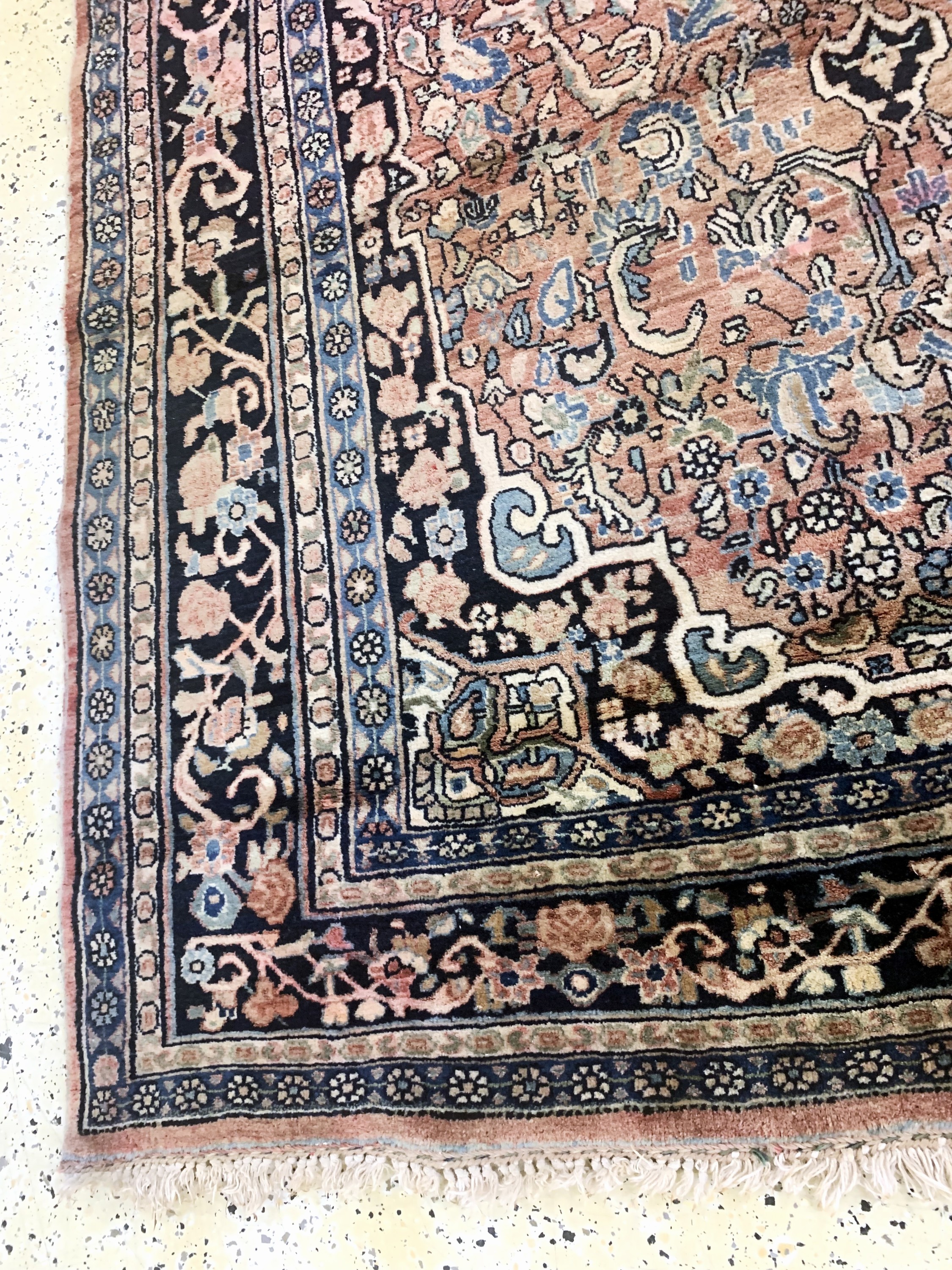 Detail f: Bidjar alt, Persien, Mitte 20.Jhd, Wolle auf Baumwolle, ca. 248 x 163 cm, EHZ: 2