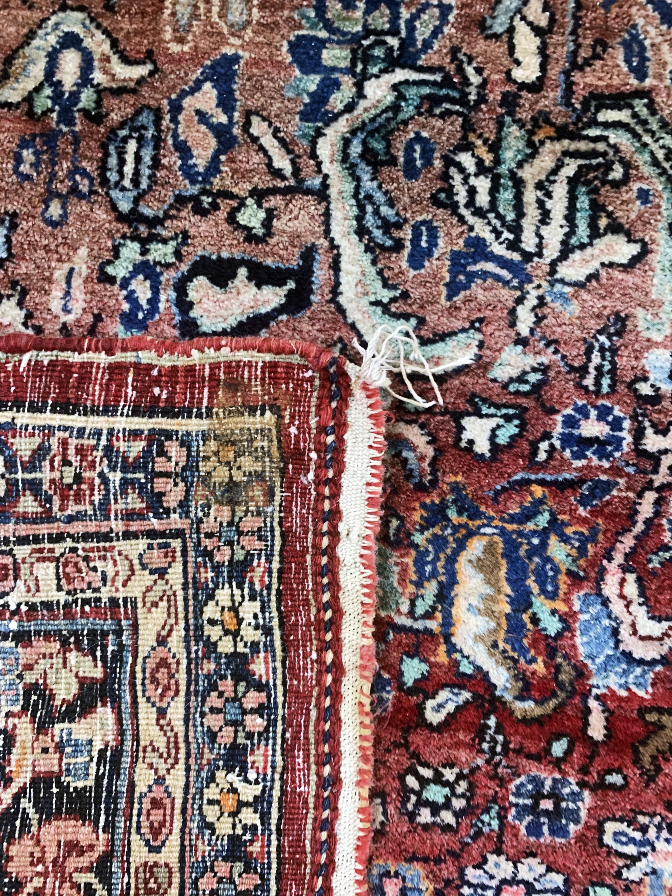 Detail g: Bidjar alt, Persien, Mitte 20.Jhd, Wolle auf Baumwolle, ca. 248 x 163 cm, EHZ: 2