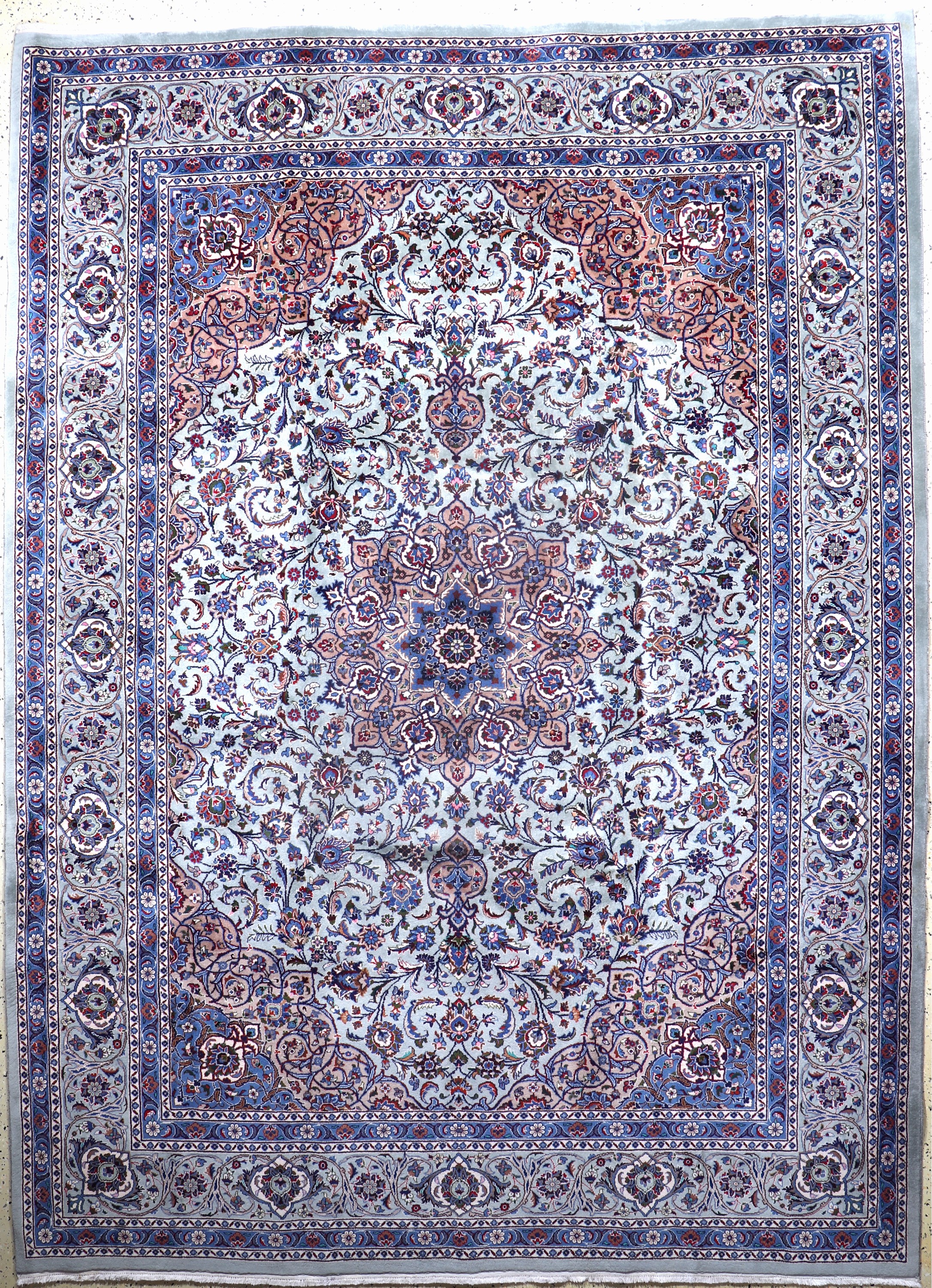 Kaschmar, Persien, Mitte 20.Jhd, Wolle auf Baumwolle, ca. 345 x 250 cm, gereinigt, EHZ: 1-2