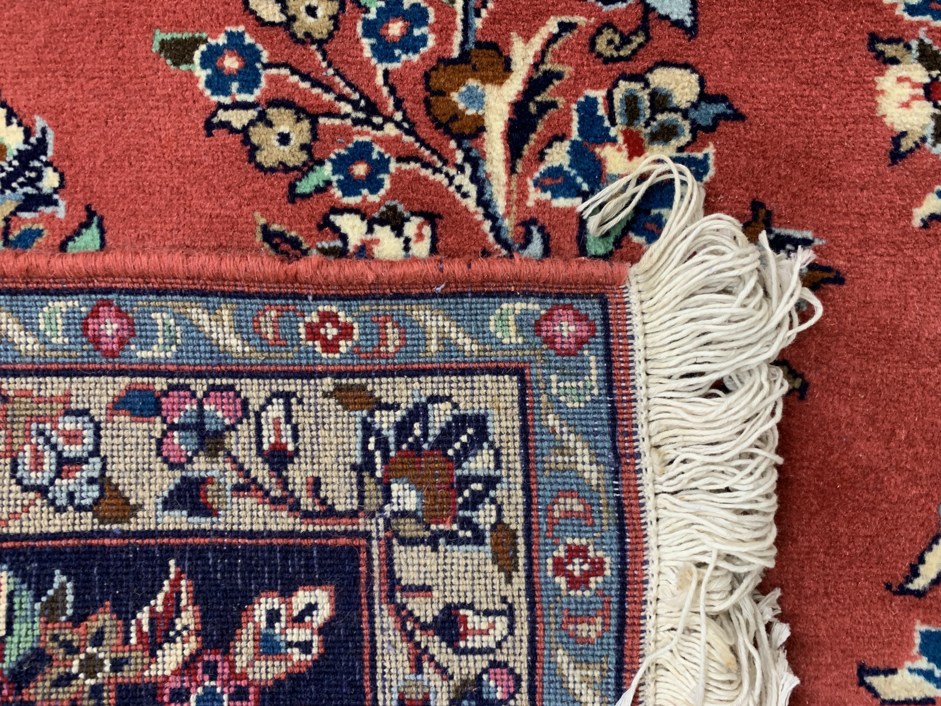 Detail h: Sarogh Kork fein, Persien, Ende 20.Jhd, Korkwolle auf Baumwolle, ca. 300 x 210 cm, nahezu neuwertig