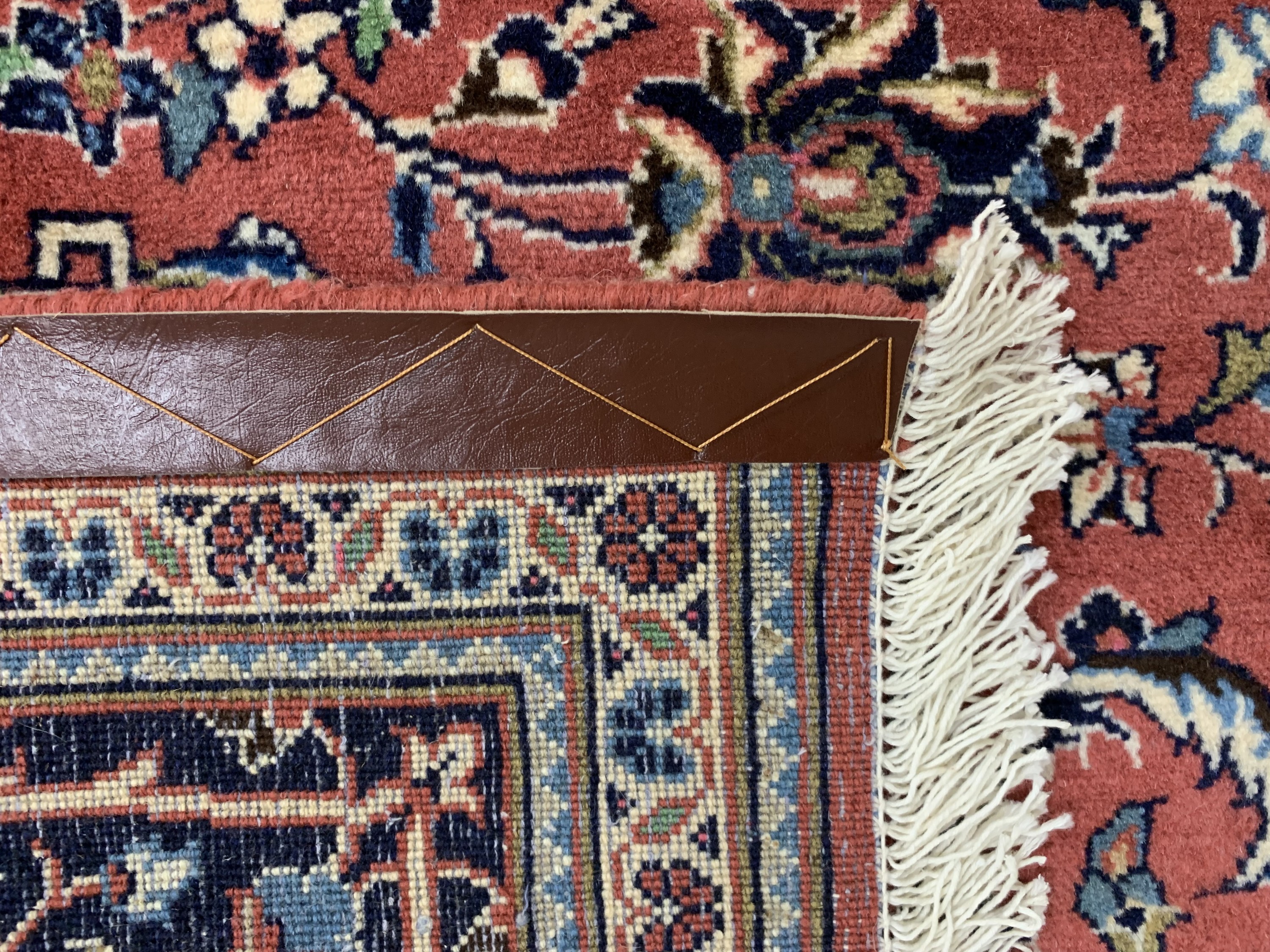 Detail h: Keschan, Persien, Ende 20.Jhd, Wolle auf Baumwolle, ca. 300 x 195 cm, nahezu neuwertig