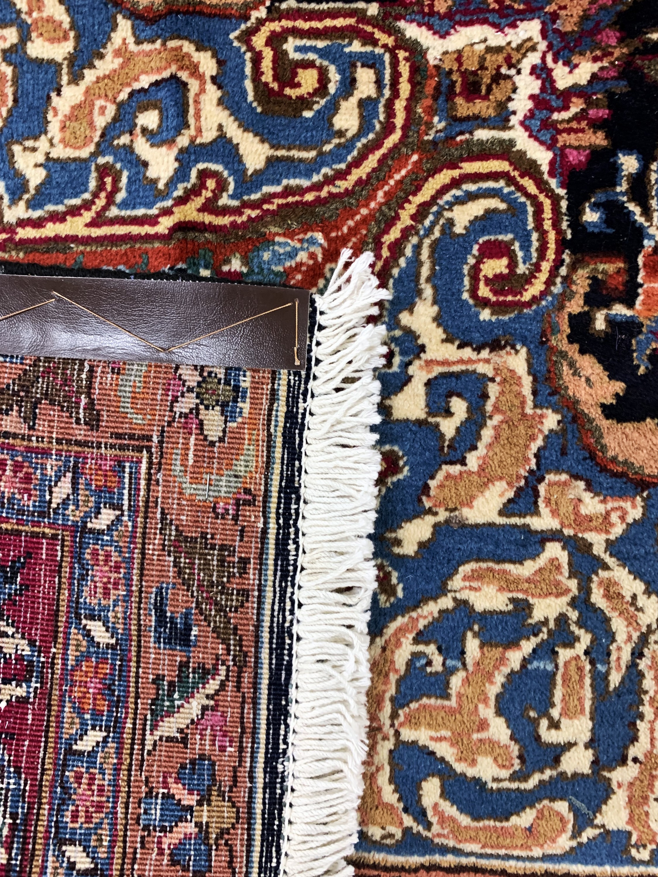 Detail i: Kaschmar, Persien, Ende 20.Jhd, Wolle auf Baumwolle, ca. 385 x 290 cm, nahezu neuwertig