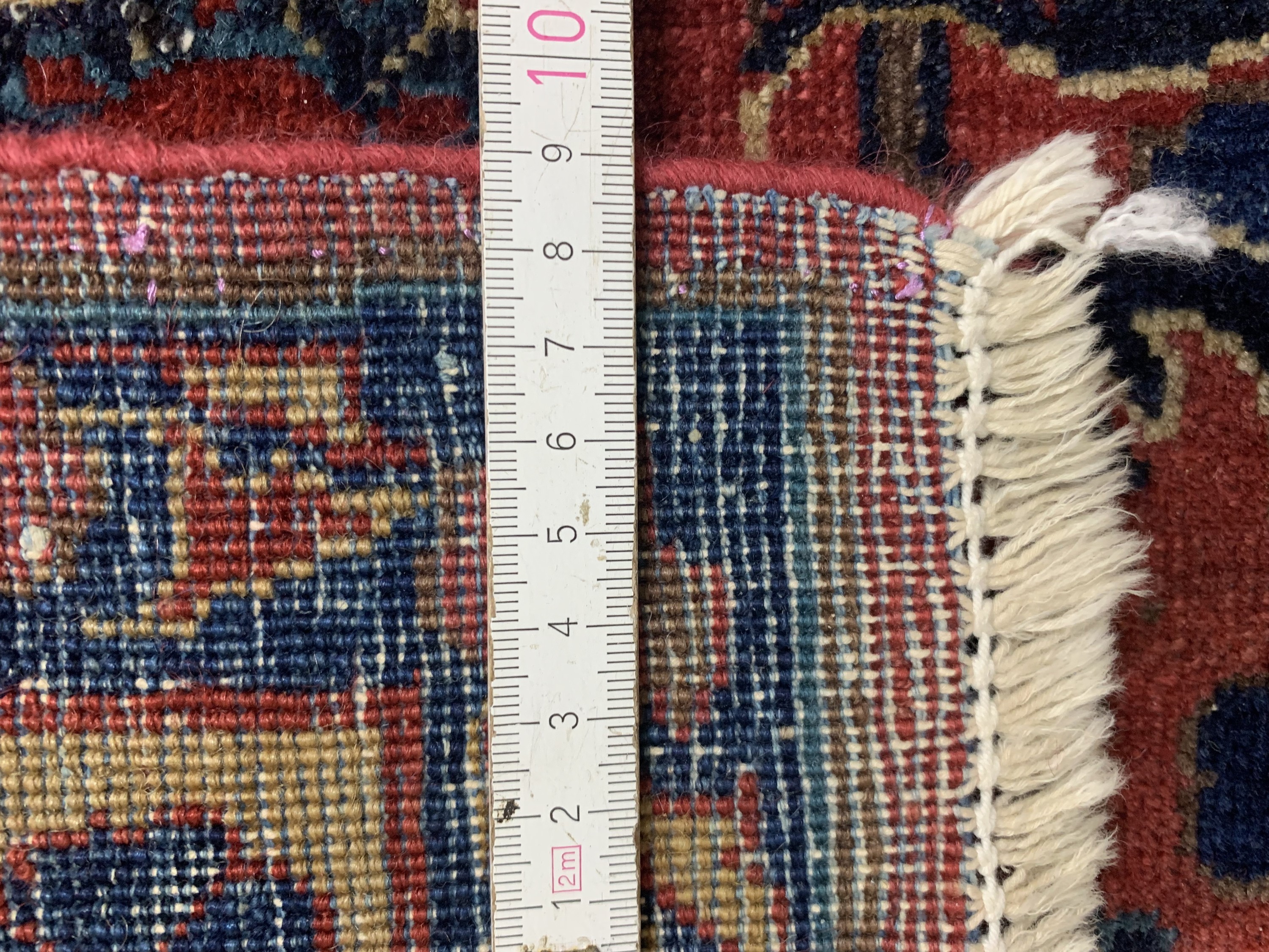 Detail i: Us Re-Import Sarogh antik, Persien, um 1900, Wolle auf Baumwolle, ca. 350 x 270 cm, EHZ: 2-3