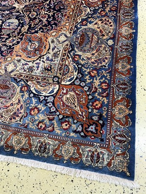 26976268a - Kaschmar alt, Persien, Mitte 20.Jhd, Wolle auf Baumwolle, ca. 390 x 297 cm, nahezu ...