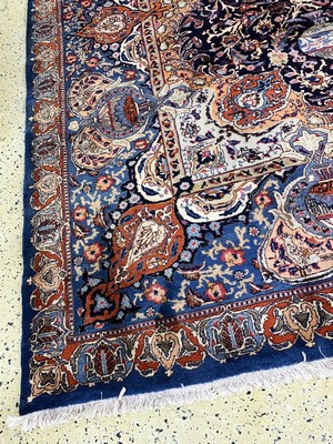 26976268g - Kaschmar alt, Persien, Mitte 20.Jhd, Wolle auf Baumwolle, ca. 390 x 297 cm, nahezu ...
