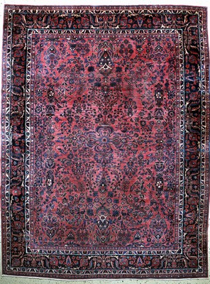 Image 26976272 - Us Re-Import Sarogh antik, Persien, um 1900, Wolle auf Baumwolle, ca. 350 x 270 cm, ...