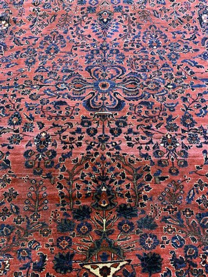 26976272h - Us Re-Import Sarogh antik, Persien, um 1900, Wolle auf Baumwolle, ca. 350 x 270 cm, ...