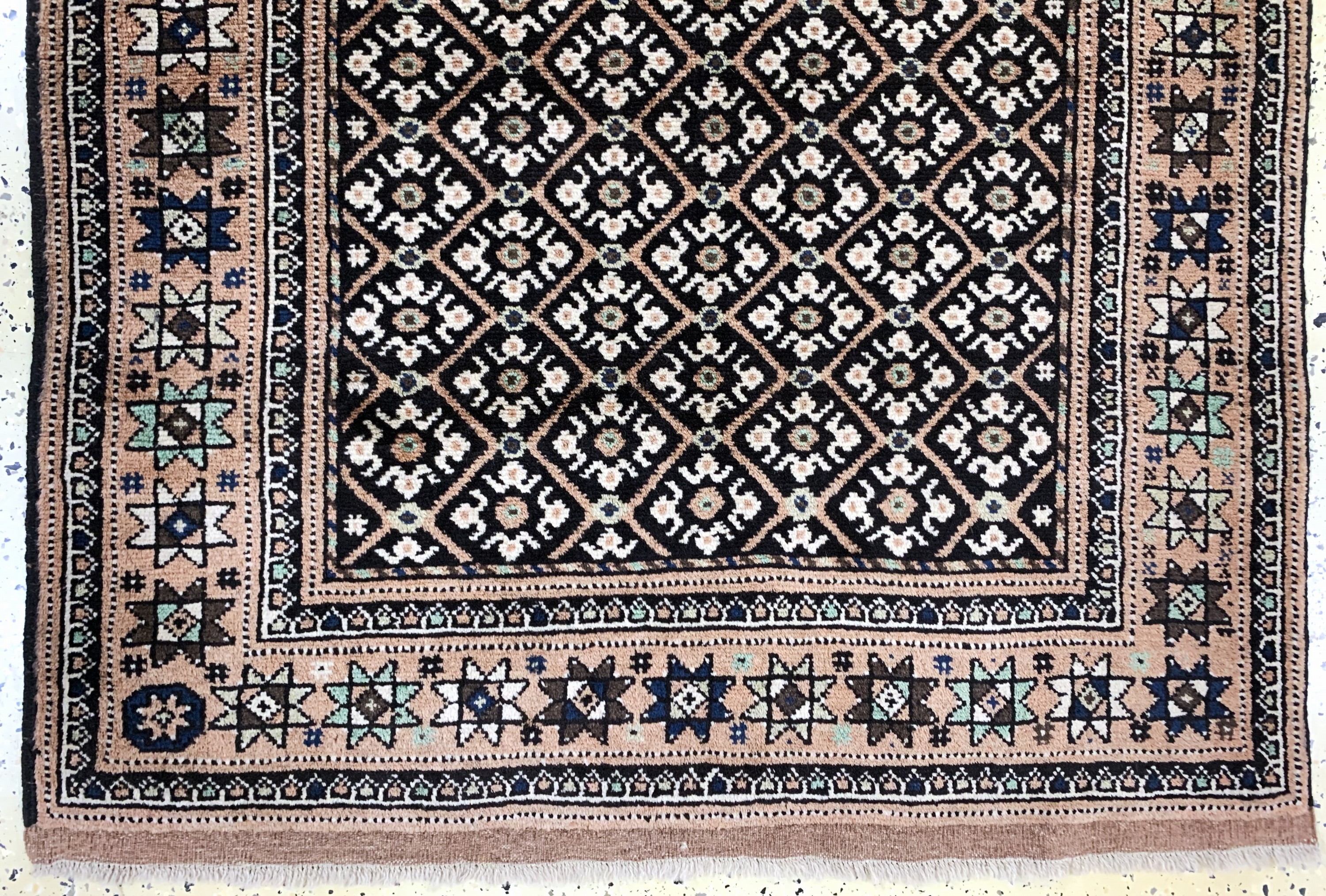 Detail c: Belutsch, Afghanistan, Mitte 20.Jhd, Wolle auf Wolle, ca. 195 x 117 cm, EHZ: 1-2