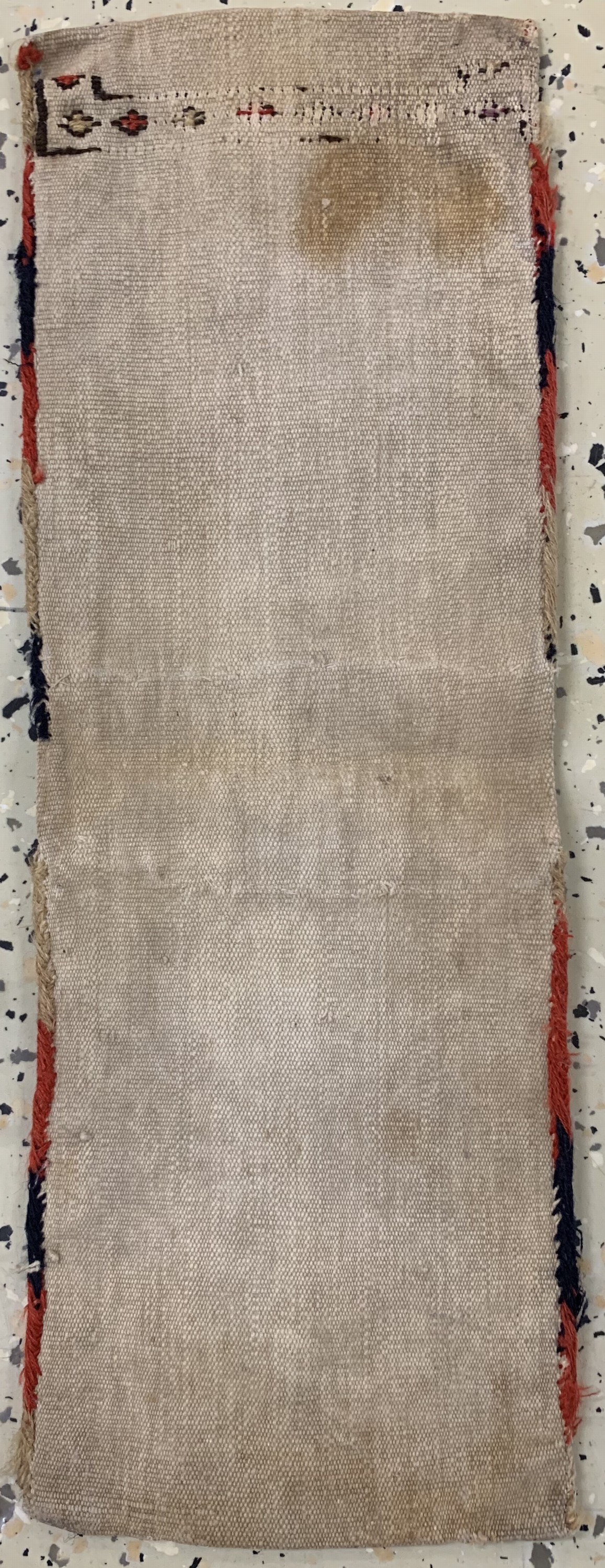 Detail d: Konvolut aus 6 Taschen, Persien, Anfang 20.Jhd, Wolle auf Wolle, Sumakh-Tasche ca. 57 x 30 cm, EHZ: 2