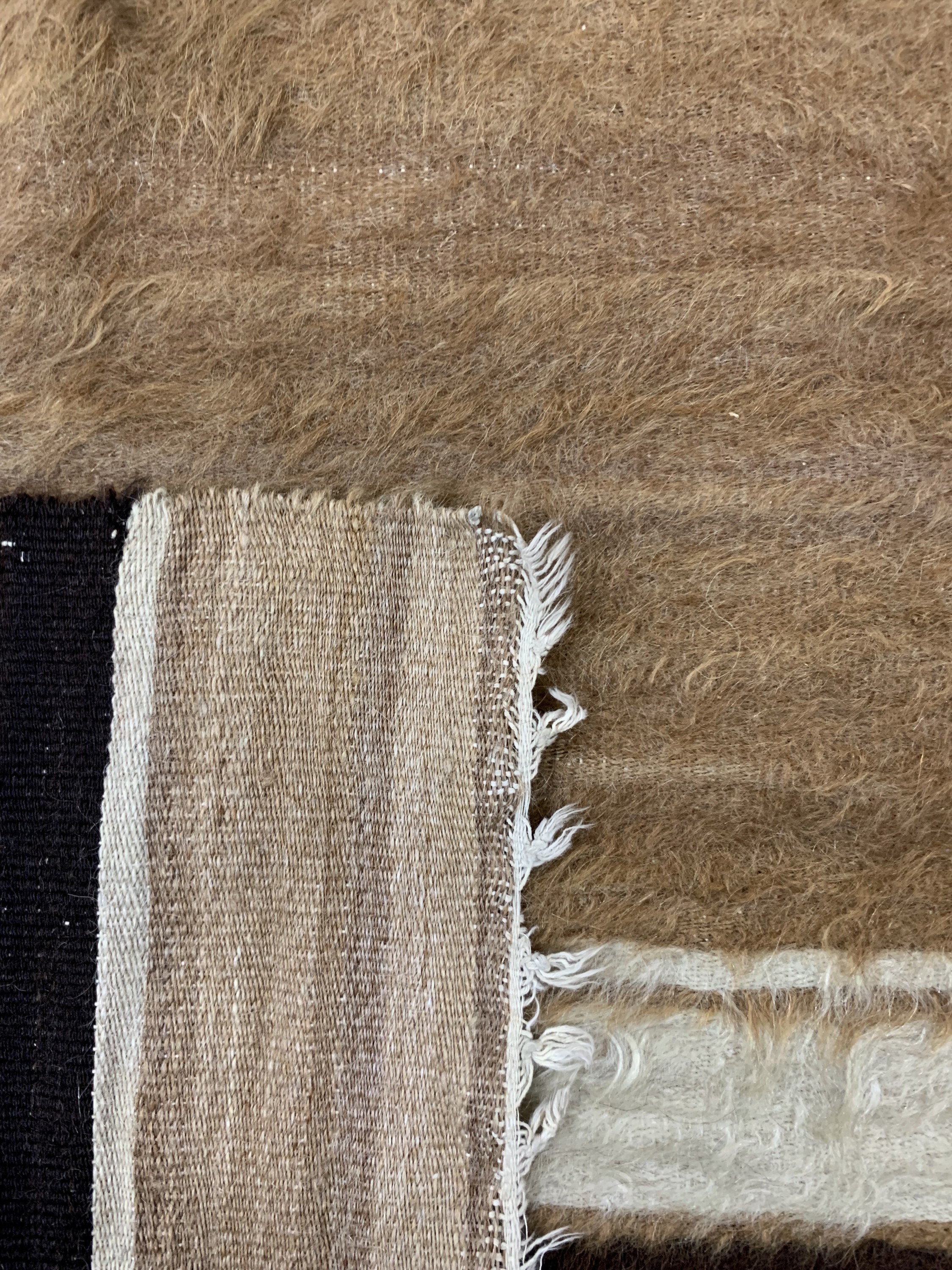 Detail f: "Siirt"Kelim alt, Türkei, Anfang 20.Jhd, Ziegenhaar auf Baumwolle, ca. 200 x 140 cm, EHZ: 2