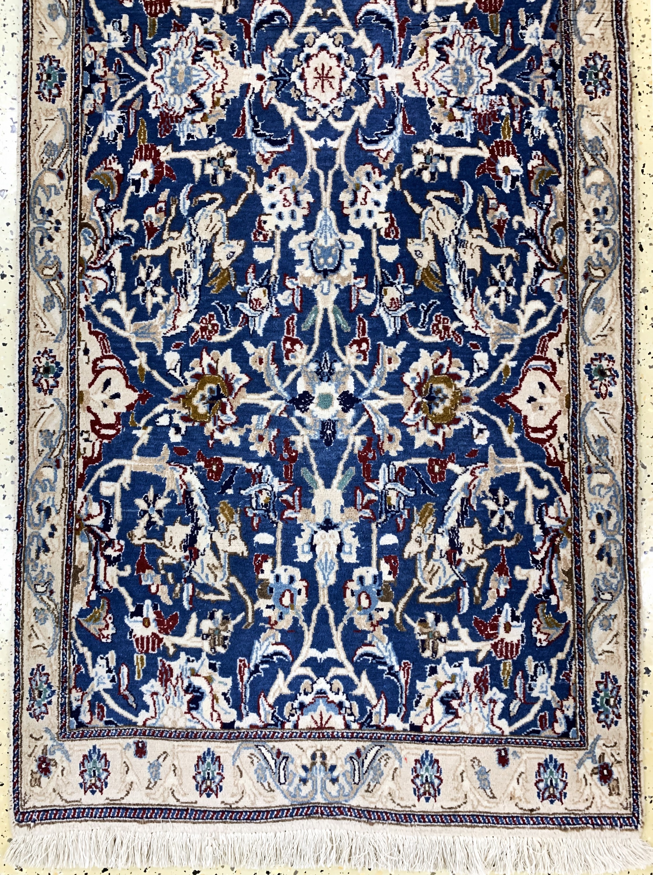 Detail c: Nain, Persien, Mitte 20.Jhd, Wolle auf Baumwolle, ca. 230 x 90 cm, EHZ: 2