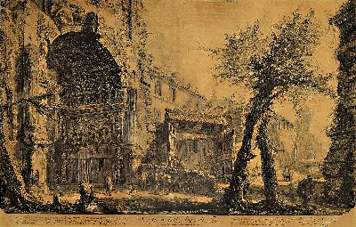 Image 26977255 - Giovanni Battista Piranesi, 1720-1778, Veduta dell Arco de Tito, betitelt mit ...