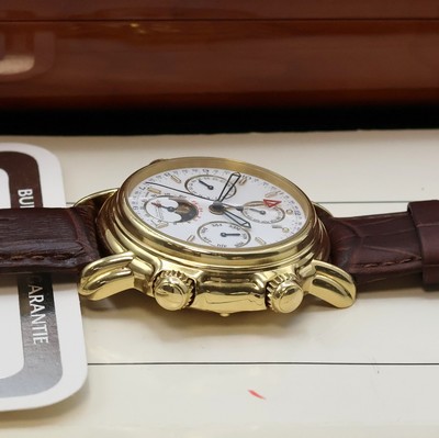 26977259d - Jaeger-LeCoultre astronomische Herrenarmbanduhr Calendrier Perpetual Grand Reveil in GG ...