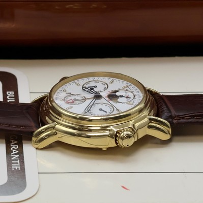 26977259e - Jaeger-LeCoultre astronomische Herrenarmbanduhr Calendrier Perpetual Grand Reveil in GG ...