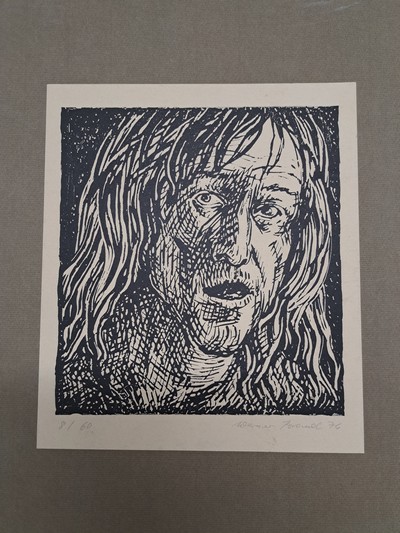 26977352b - Werner Brand, 1933 Löbau-2021 Hochstadt/Pfalz, scenes 76, folder with 6 etchings, all ...