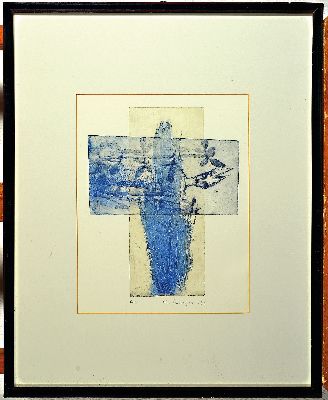 26977356m - Christel Fahrig-Holm, geb. 1953 Krefeld, ansässig in Heidelberg, 3 Farbradierungen: ...