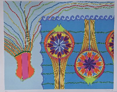 Image Heinz Trökes, 1913 Hamborn-1997 Berlin, ´Meeresblumen´, serigraph, handsign. und dat. ...