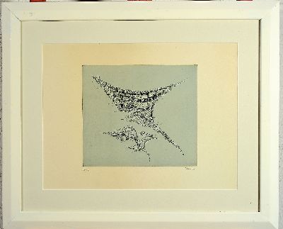 26977572k - Ferdinand Springer, 1907 Berlin-1998 Grasse/ Frankreich, 3 Radierungen: Sonatine, sign., ...